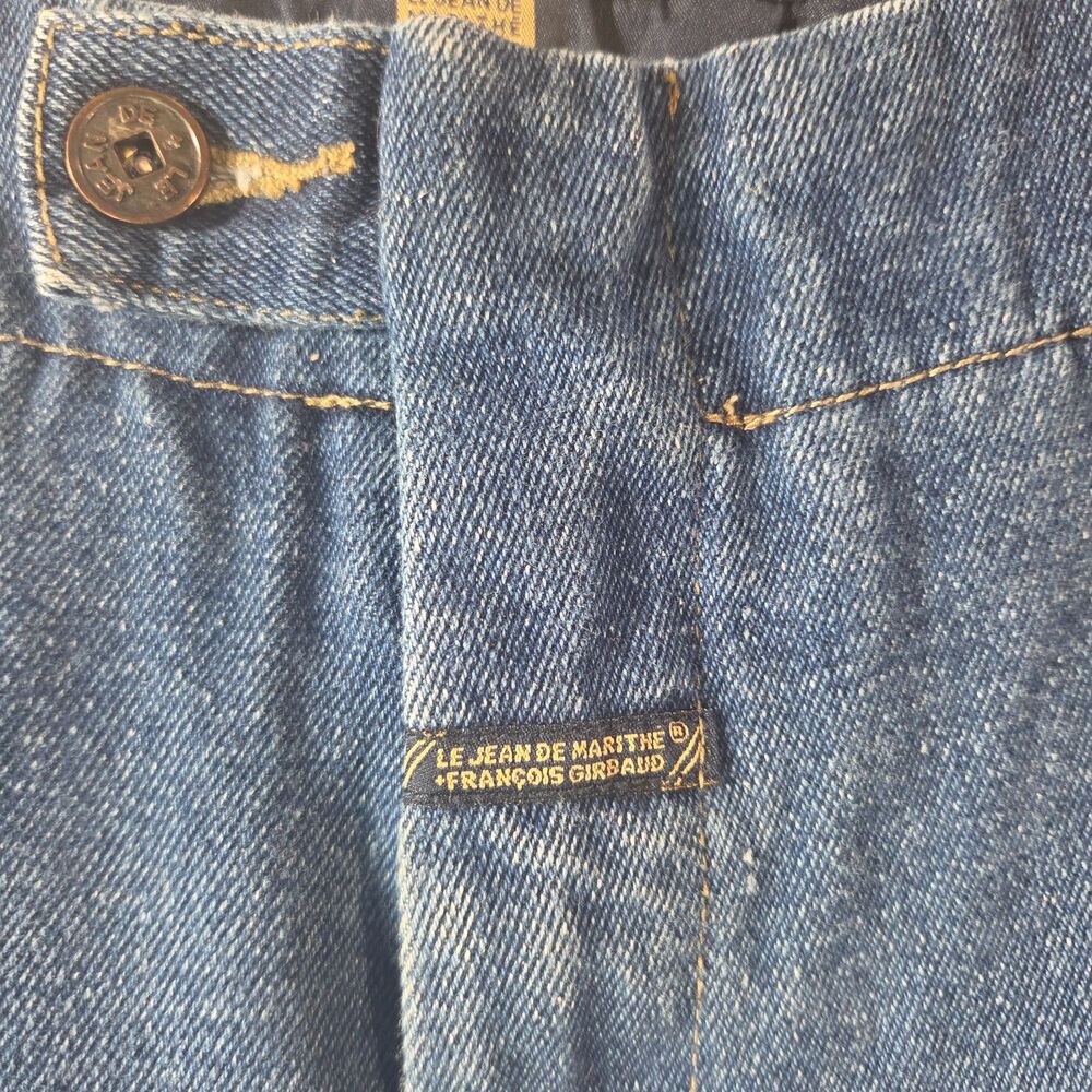 Marithe Francois Girbaud Women's 36 Denim Shorts Vintage Shuttle Tape - Picture 4 of 8